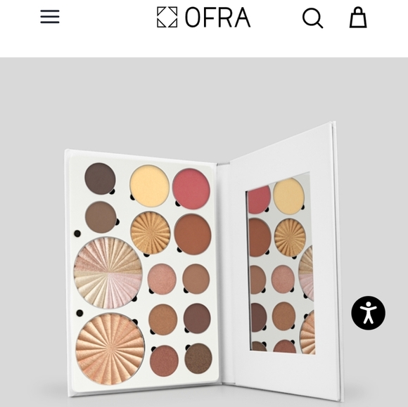 OFRA Refillable Pro Palette with Mirror: SOUL, NIB (Includes Free Blush Refill) - Picture 2 of 8